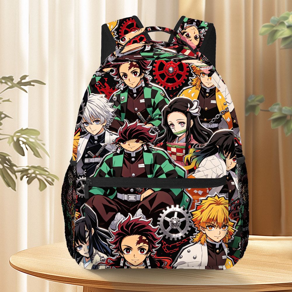 Demon Slayer Anime Backpack Ta - School Backpack Teen 评论和价格