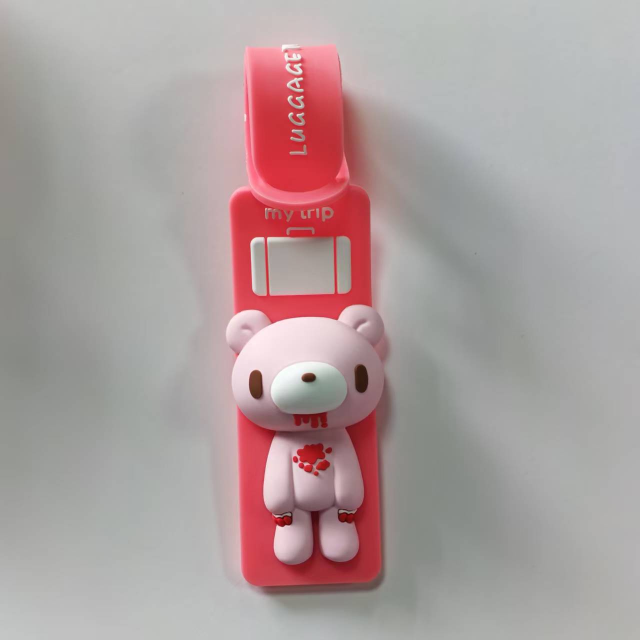 Cute Cartoon Bear Silicone Lug - Travel Backpack Anti Theft 评论和价格