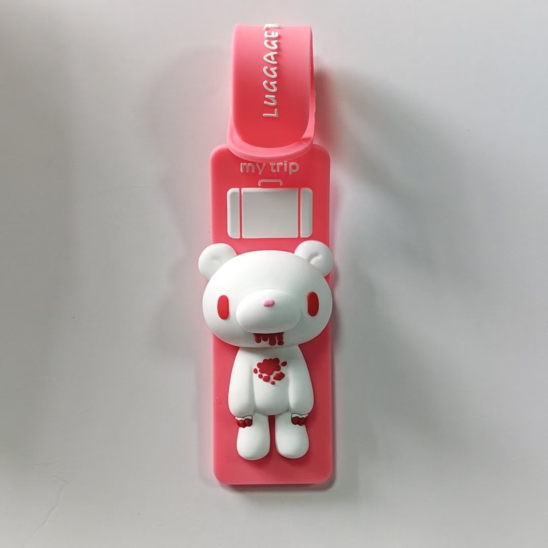 Cute Cartoon Bear Silicone Lug - Travel Backpack Anti Theft 评论和价格