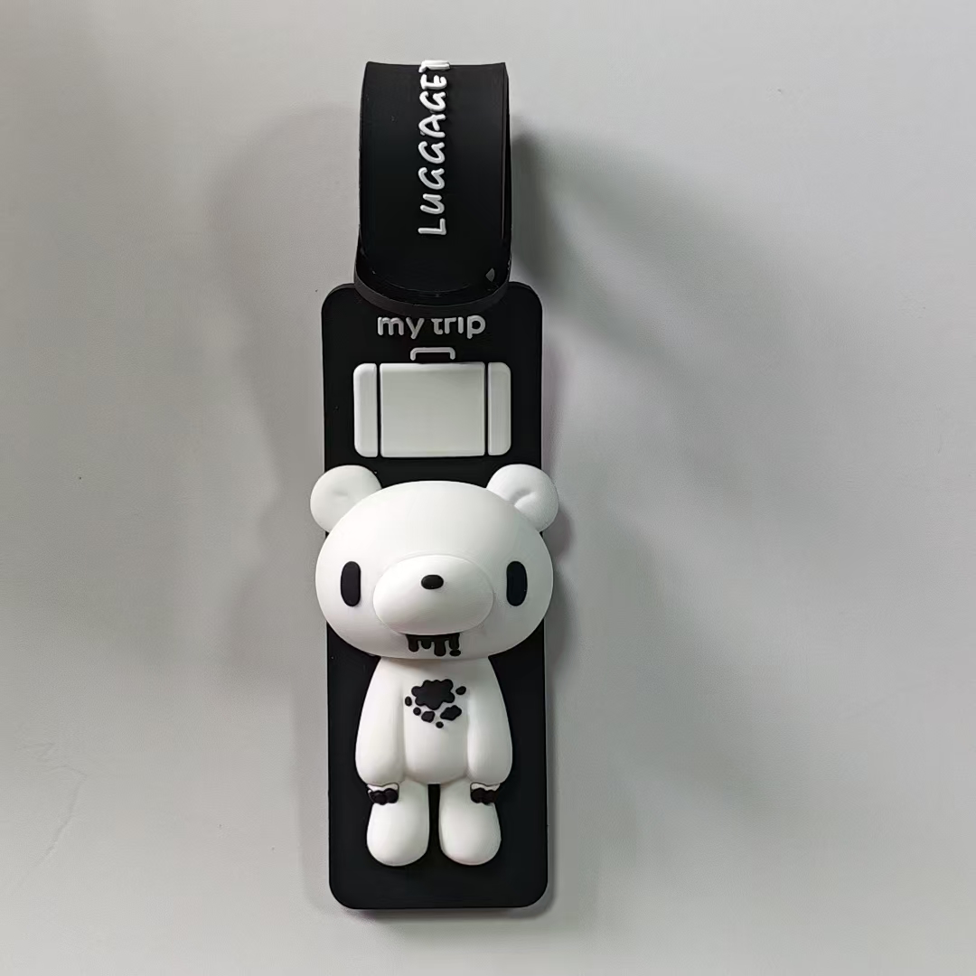 Cute Cartoon Bear Silicone Lug - Travel Backpack Anti Theft 评论和价格