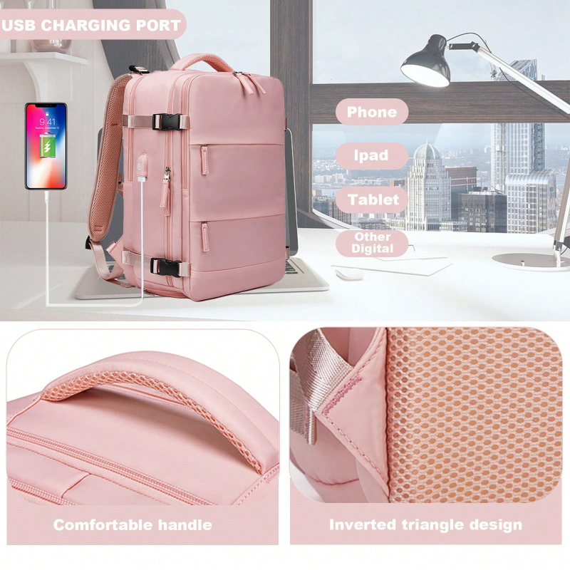 Travel Backpack Carry On Anti  - Travel Backpack Anti Theft 评论和价格