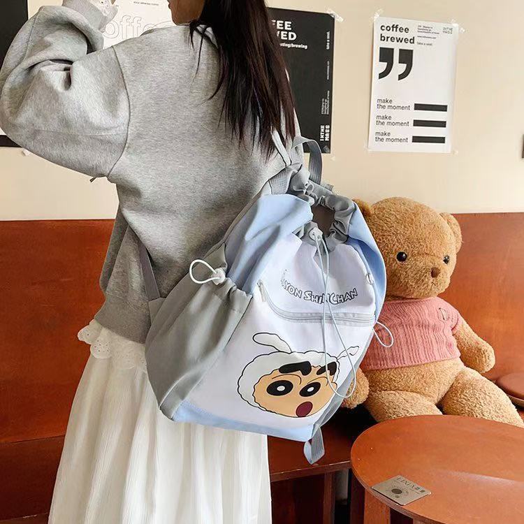 Anime Kawaii Crayon Shin Chan  - School Backpack Teen 评论和价格