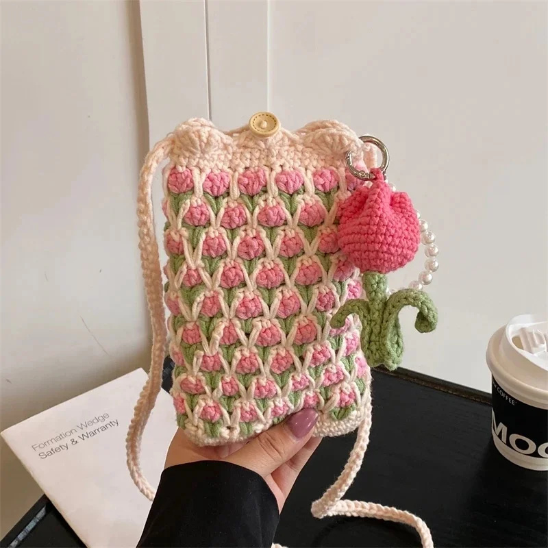 Handmade Backpacks Crochet Tul - Mini Backpack Purse 评论和价格