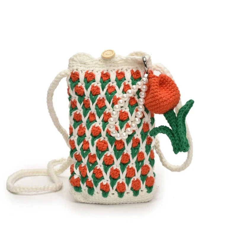 Handmade Backpacks Crochet Tul - Mini Backpack Purse 评论和价格